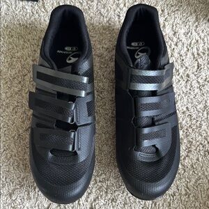Men's Black Cycling Shoes